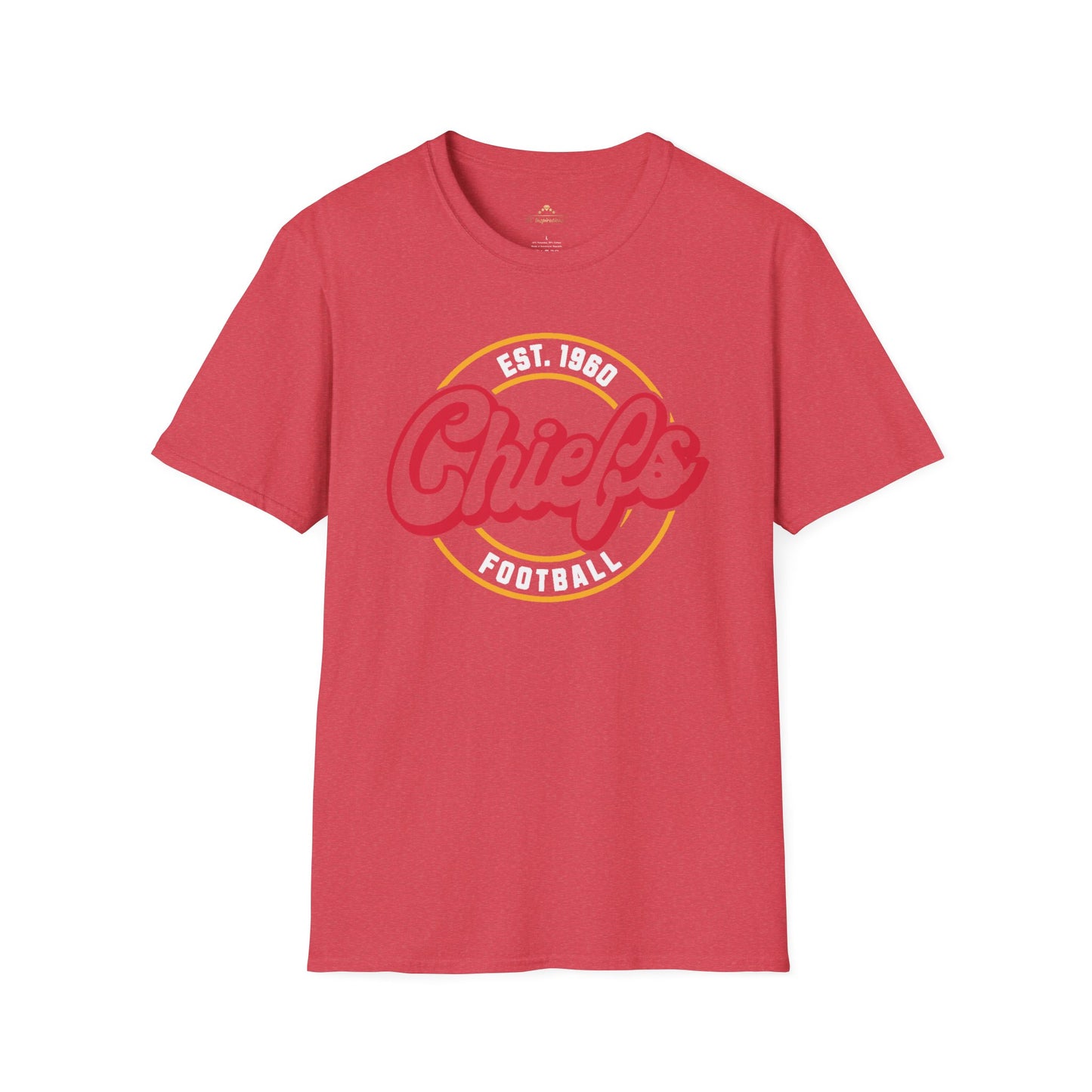 Chiefs Football Medallion - Kansas City Chiefs Inspired T-Shirt