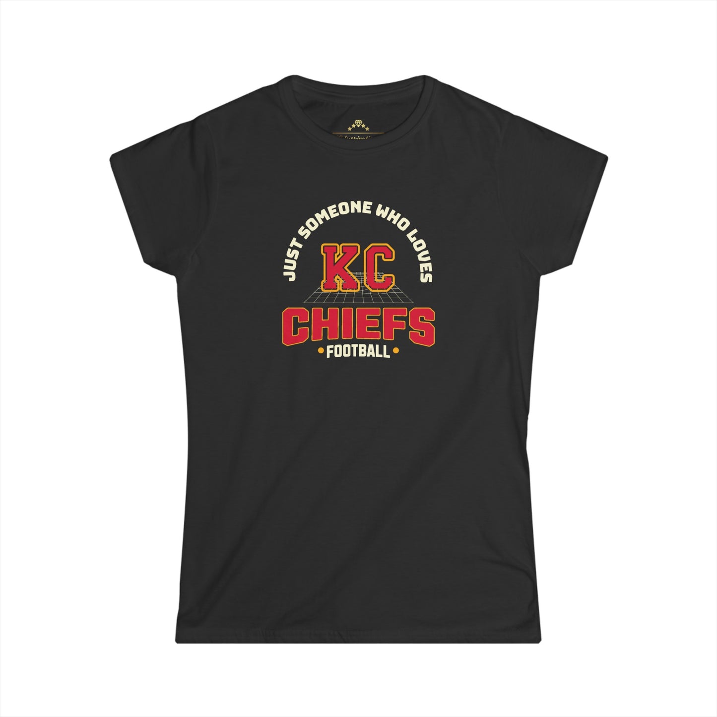 Just Someone Who Loves - Kansas City Chiefs Inspired Women's T-Shirt